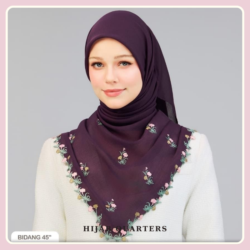 Sulam Mekar Collection (Dark Purple)